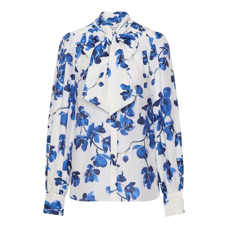 Rebecca Vallance Orchid Blues Blouse image number 2